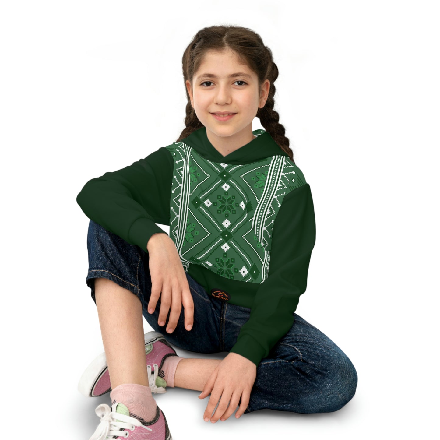 Heritage Children's Hoodie Green