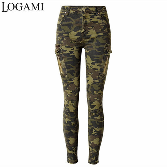 Fashion Slim Camouflage Pants