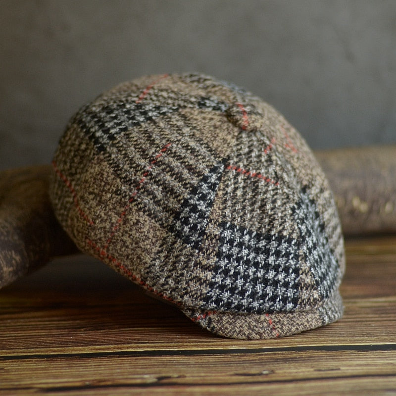 Wool Blend Male Beret