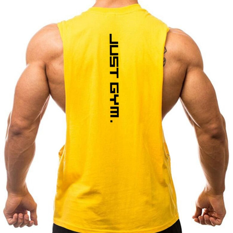 Sleeveless Gym Hoodies Tank Top