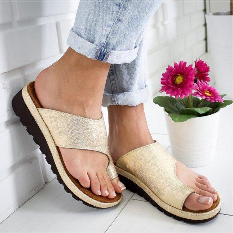 Casual Flip-flops Wedges Sandals with Platform Heels For Women