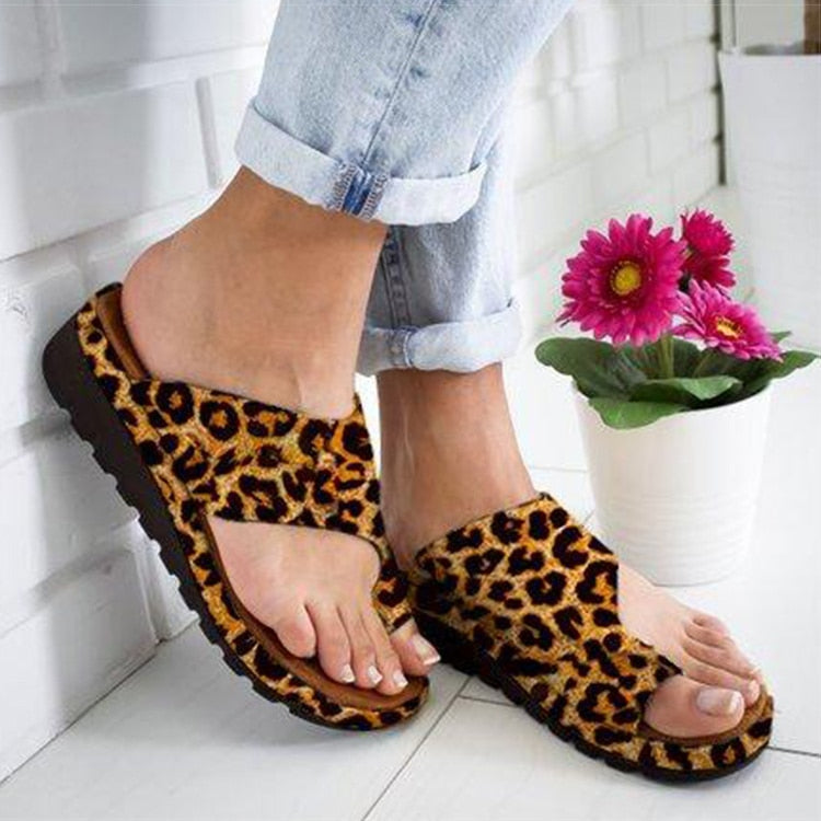 Casual Flip-flops Wedges Sandals with Platform Heels For Women