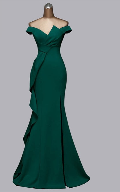 Beautiful new candy color evening dress