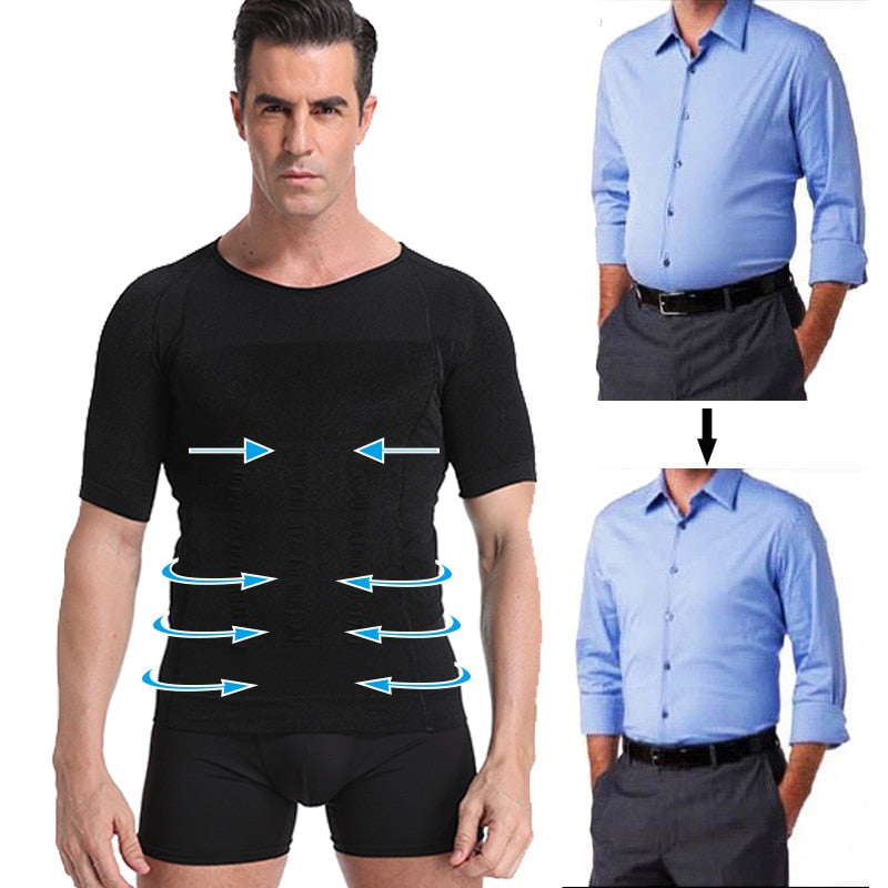 Body Toning T-Shirt Slimming Body Shaper