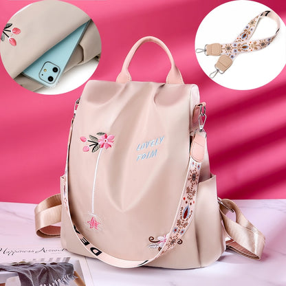 Waterproof Fashion Anti-theft Women High Quality Large Capacity Backpack