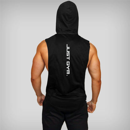 Sleeveless Gym Hoodies Tank Top