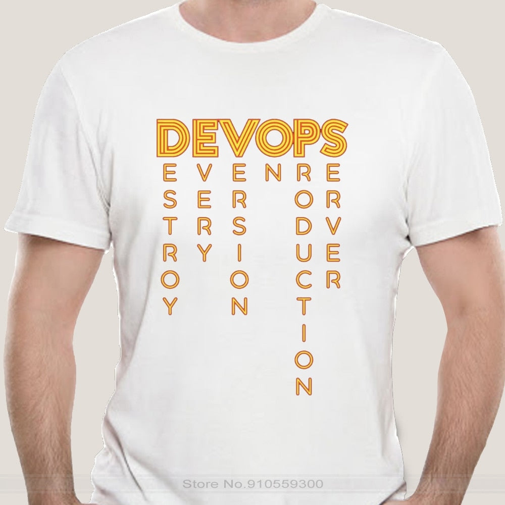 DEVOPS - The real definition of DEVOPS Funny sarcastic cool cute programming T shirt