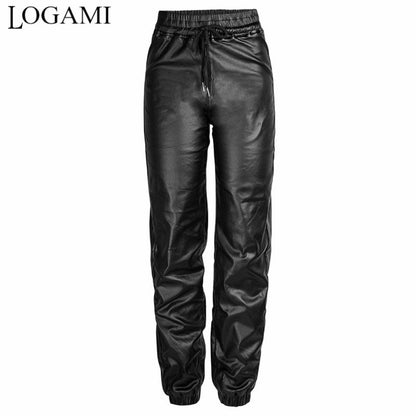 Faux Leather Pants