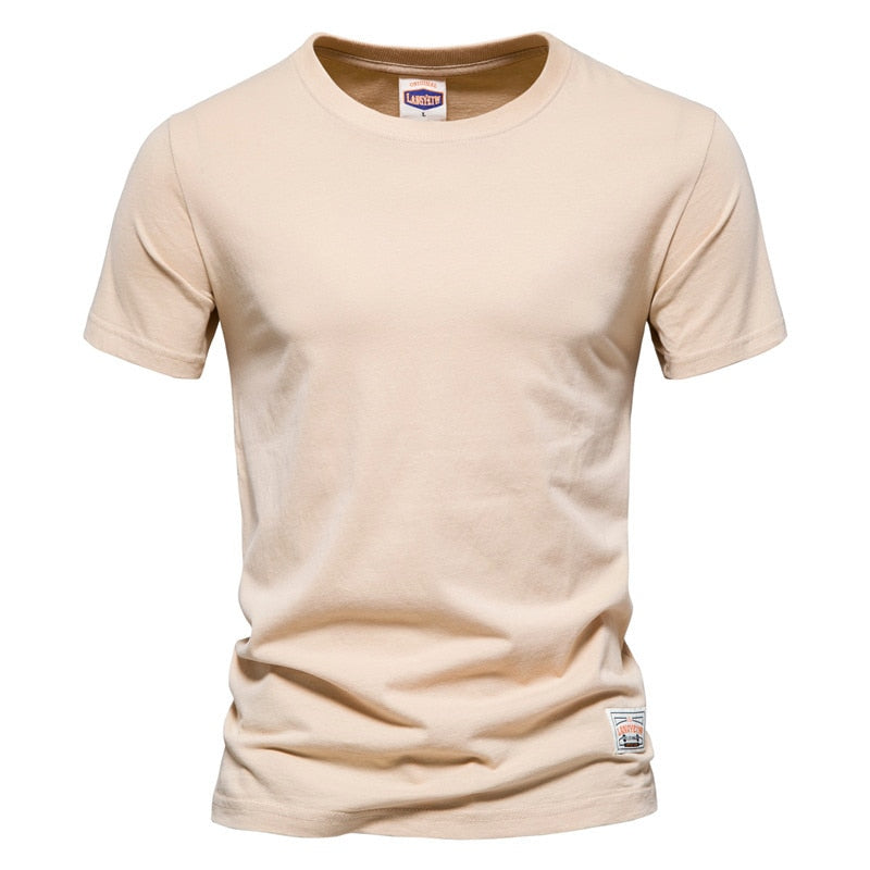 High Quality 100% Cotton Short and Long Sleeve T shirt For Men