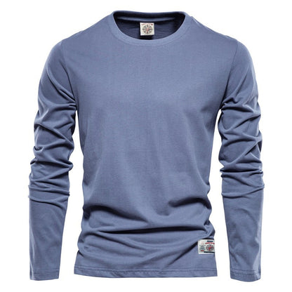 High Quality 100% Cotton Short and Long Sleeve T shirt For Men