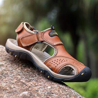 Genuine Cow Outdoor Leather Sandals