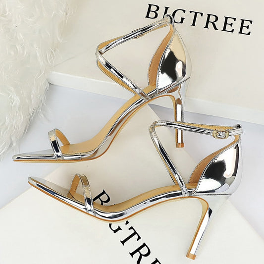 Sexy Sparkle Sequins Stiletto Heels Party Shoes