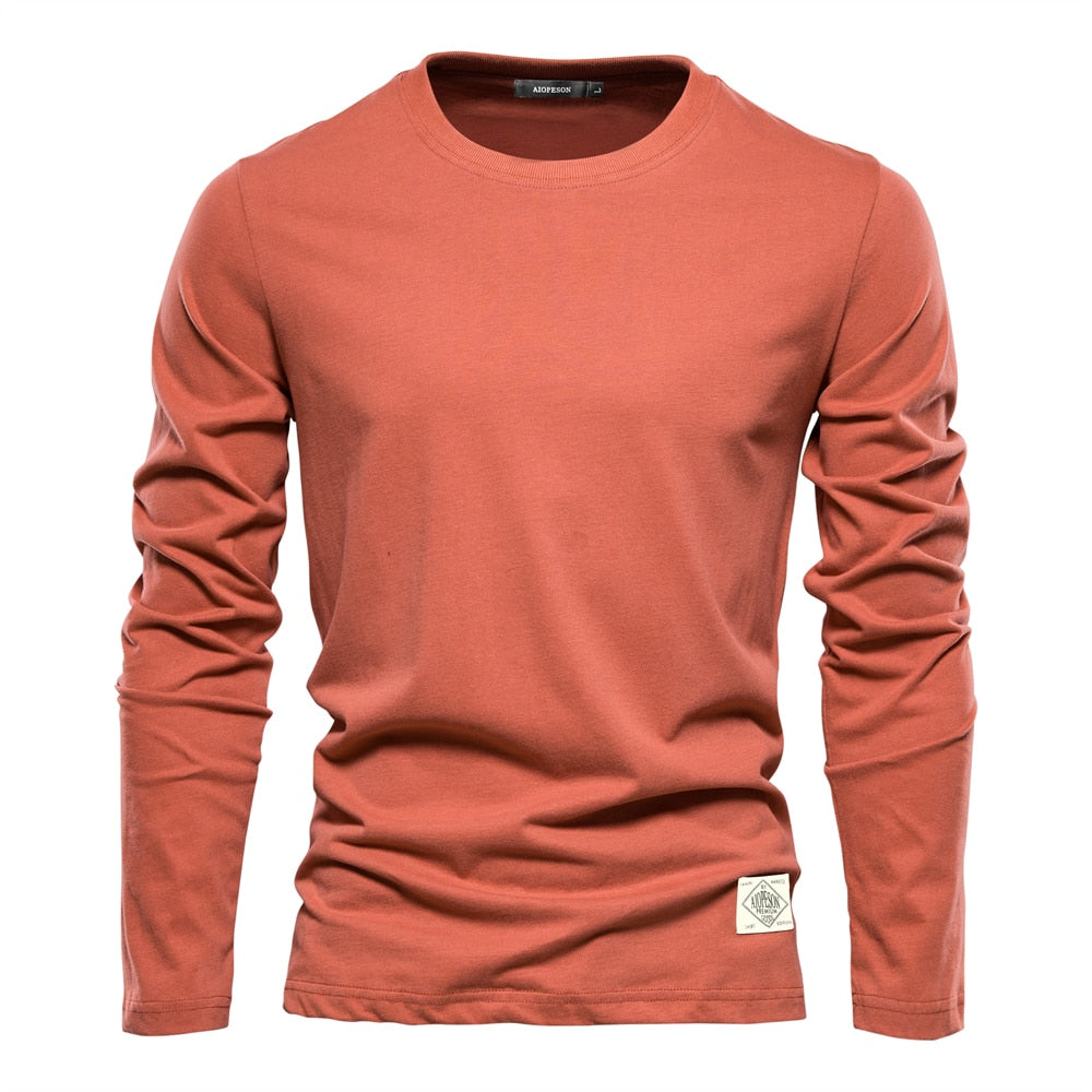 High Quality 100% Cotton Short and Long Sleeve T shirt For Men