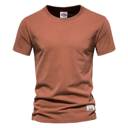 High Quality 100% Cotton Short and Long Sleeve T shirt For Men