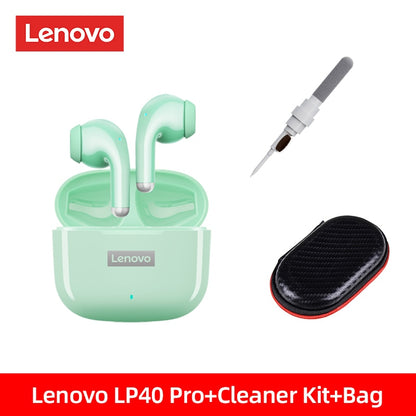 Original Lenovo LP40 Pro TWS Earphones Wireless Bluetooth 5.1 Sport Noise Reduction Headphones Touch Control 250mAH 2022 New