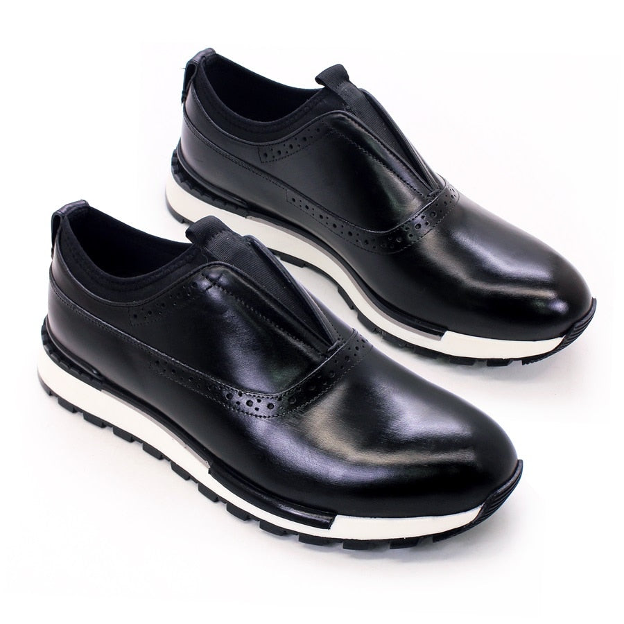 Genuine Leather Comfortable Casual Non-Slip Sole Shoes