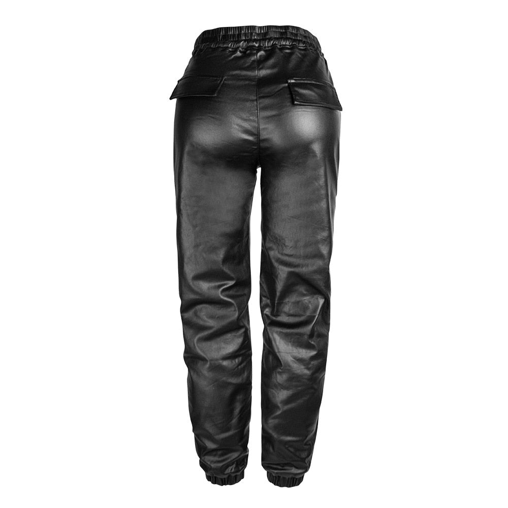 Faux Leather Pants