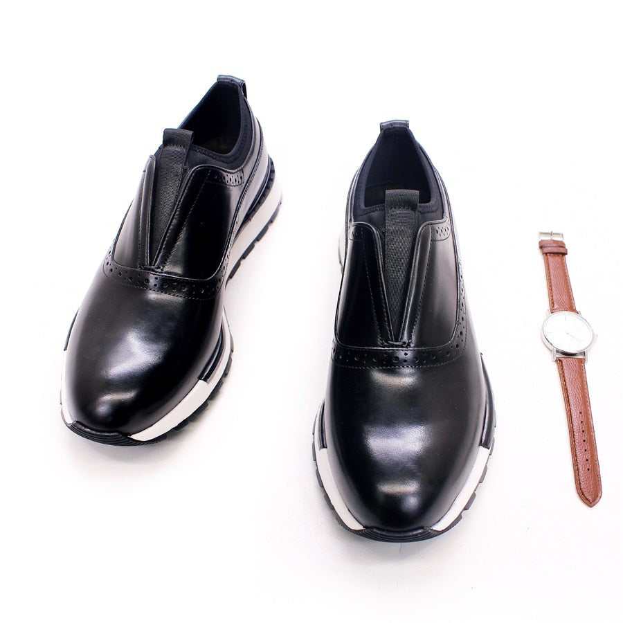 Genuine Leather Comfortable Casual Non-Slip Sole Shoes