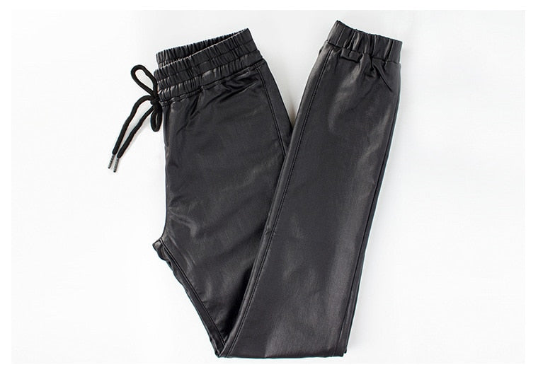 Faux Leather Pants