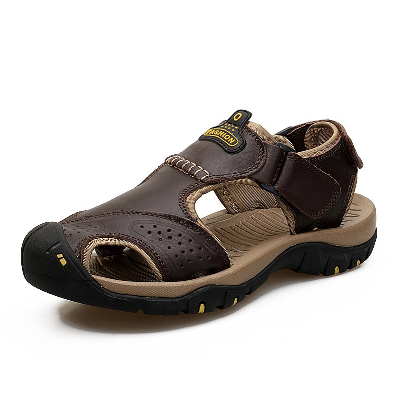 Genuine Cow Outdoor Leather Sandals