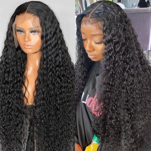 Lace Frontal Water Wave Human Hair Wet and Wavy