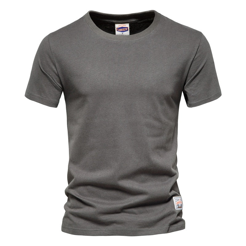 High Quality 100% Cotton Short and Long Sleeve T shirt For Men