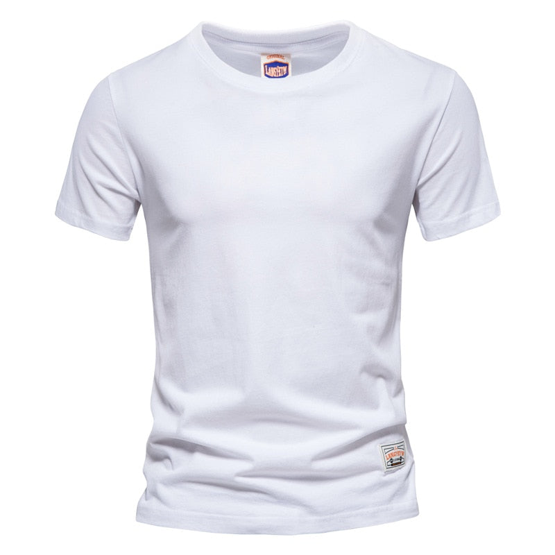 High Quality 100% Cotton Short and Long Sleeve T shirt For Men