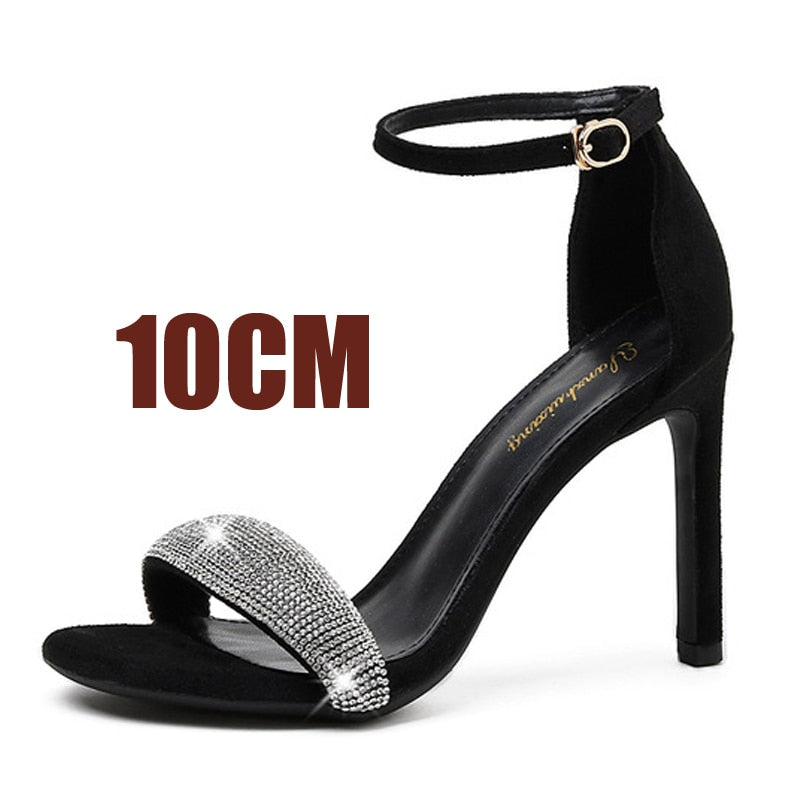 High Quality Open Toe Stiletto Heel Sandal