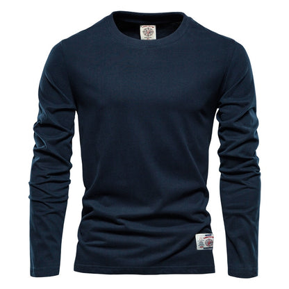 High Quality 100% Cotton Short and Long Sleeve T shirt For Men