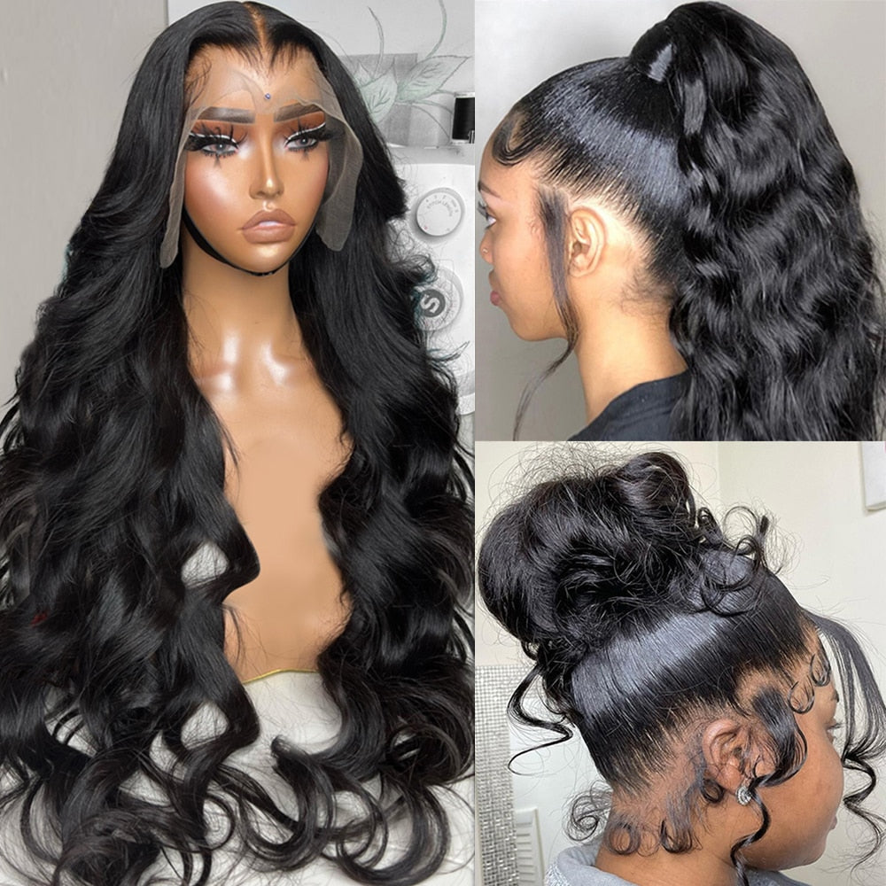 HD Brazilian Body Wave Lace Front Human Hair Wig