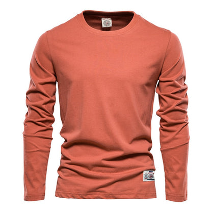 High Quality 100% Cotton Short and Long Sleeve T shirt For Men