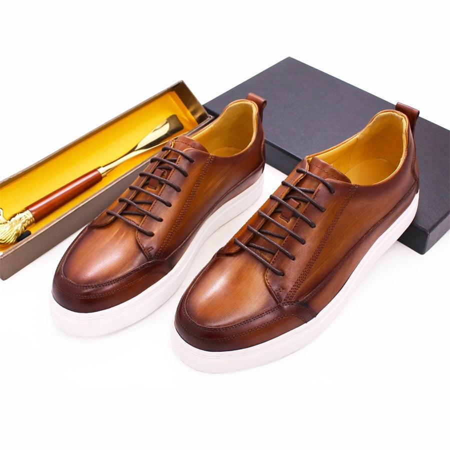 Luxury Handmade Casual Comfortable Leather Shoes