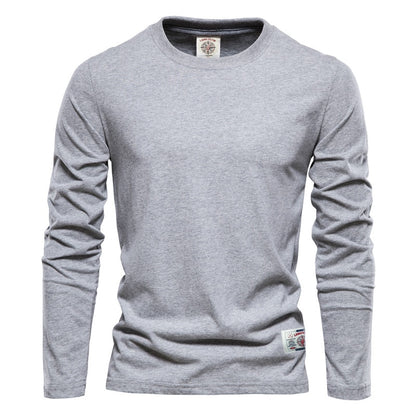 High Quality 100% Cotton Short and Long Sleeve T shirt For Men