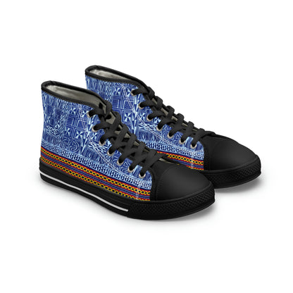 Women's 237 West Traditional Fabric High Top Sneakers