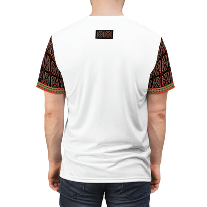 MyMIYAKA Toghu Square Print Tee (White)