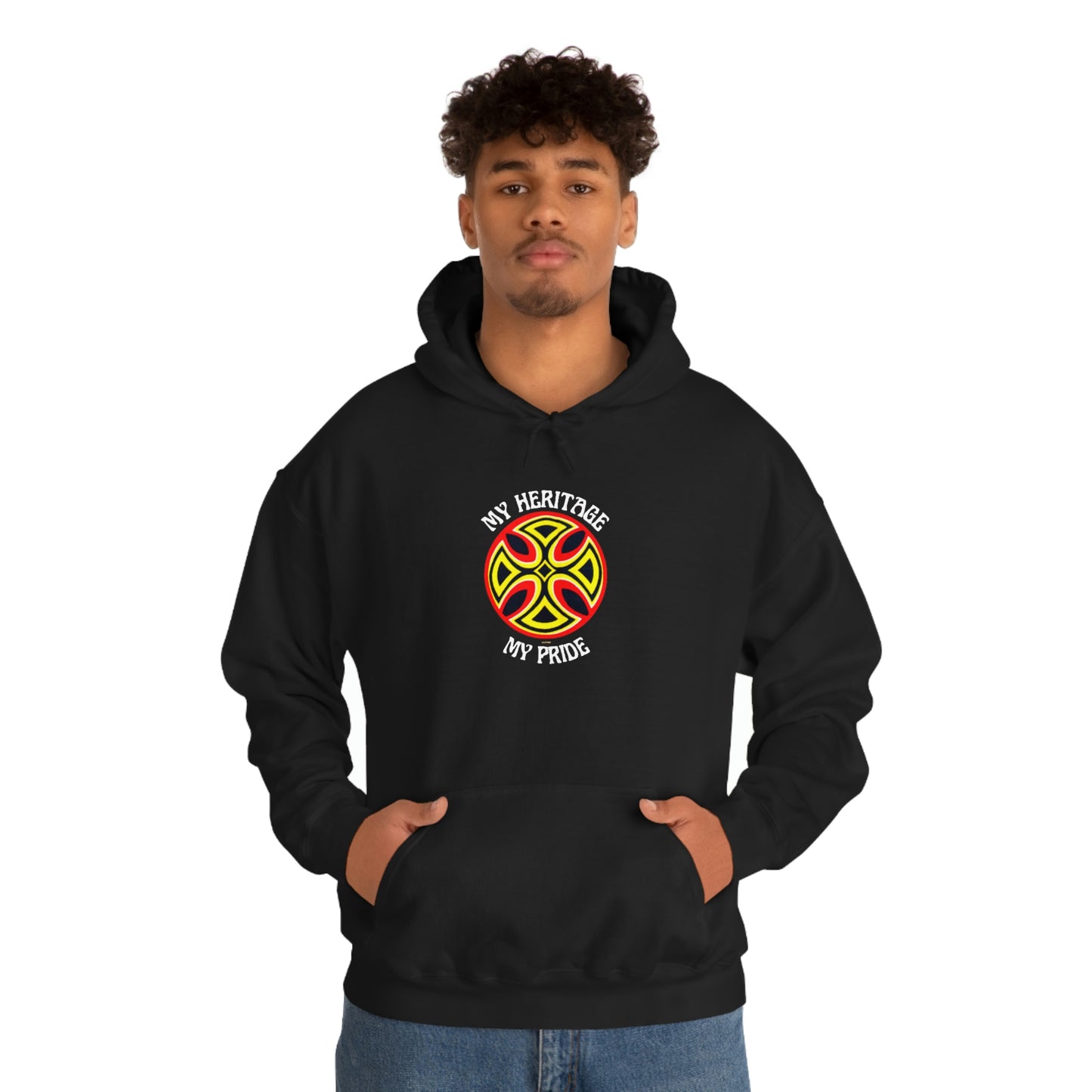 My Heritage My Pride Heavy Blend Hooded Sweatshirt