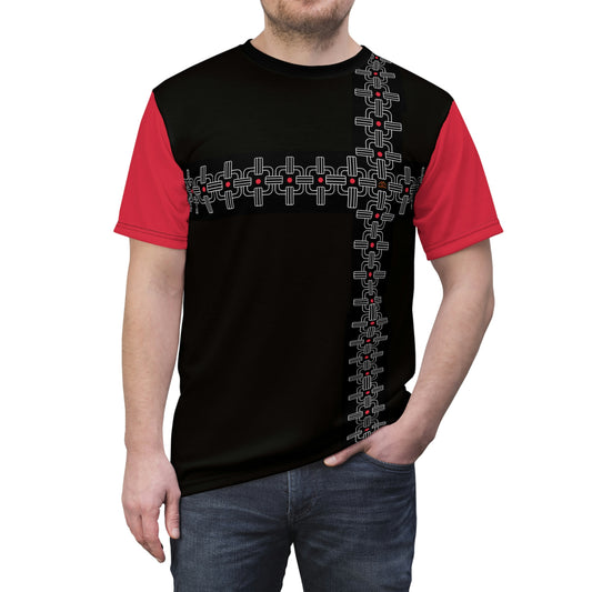 Afro Squares Toghu Design Tee