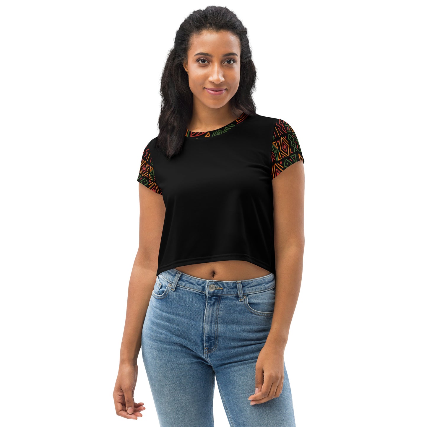 Women’s Tribal Crop Tee