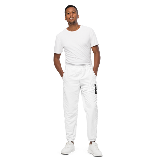 Afro Touch Unisex track pants - White