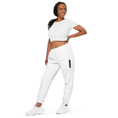 Afro Touch Unisex track pants - White