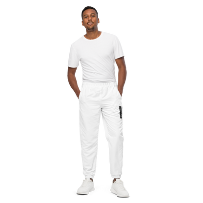 Afro Touch Unisex track pants - White