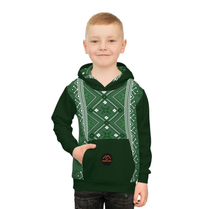 Heritage Children's Hoodie Green