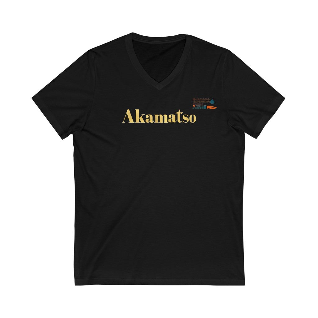 Akamasto Short Sleeve V-Neck Tee