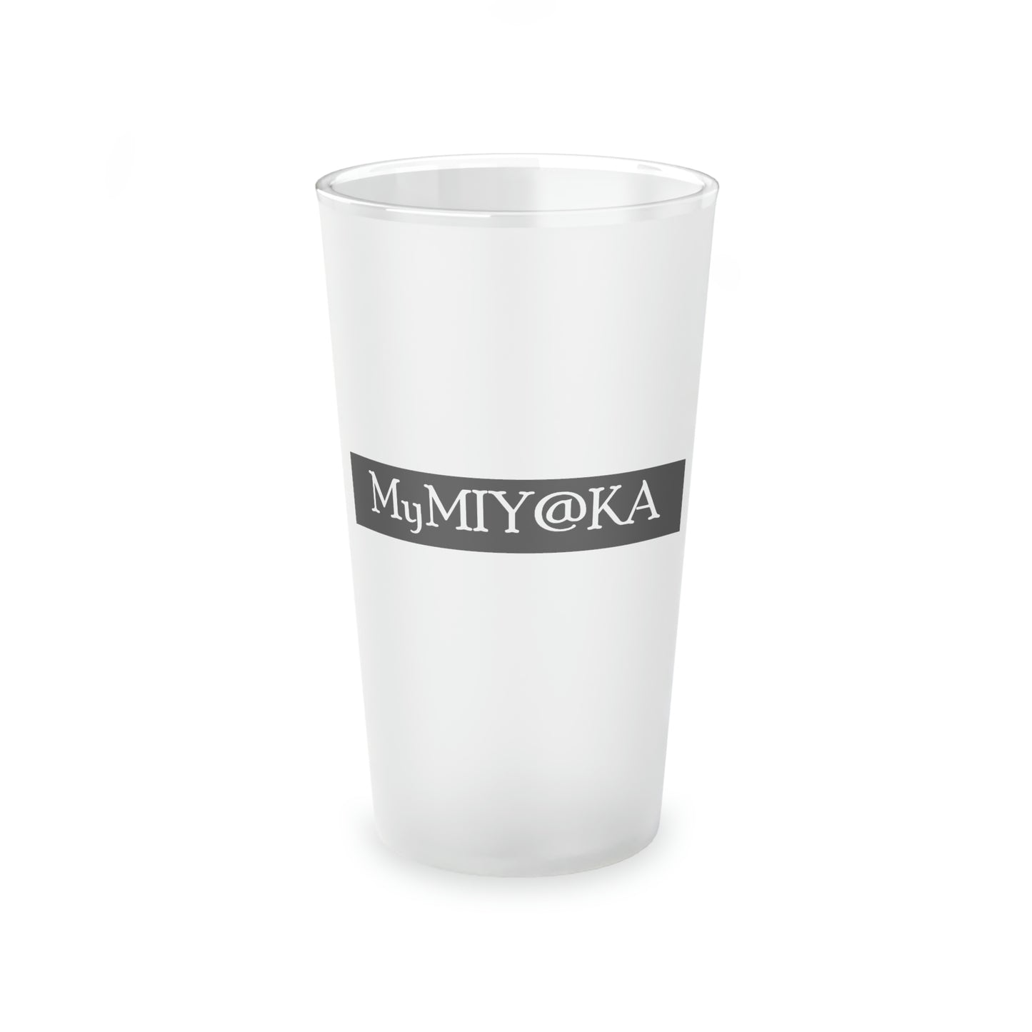 Custom Frosted Pint Glass, 16oz