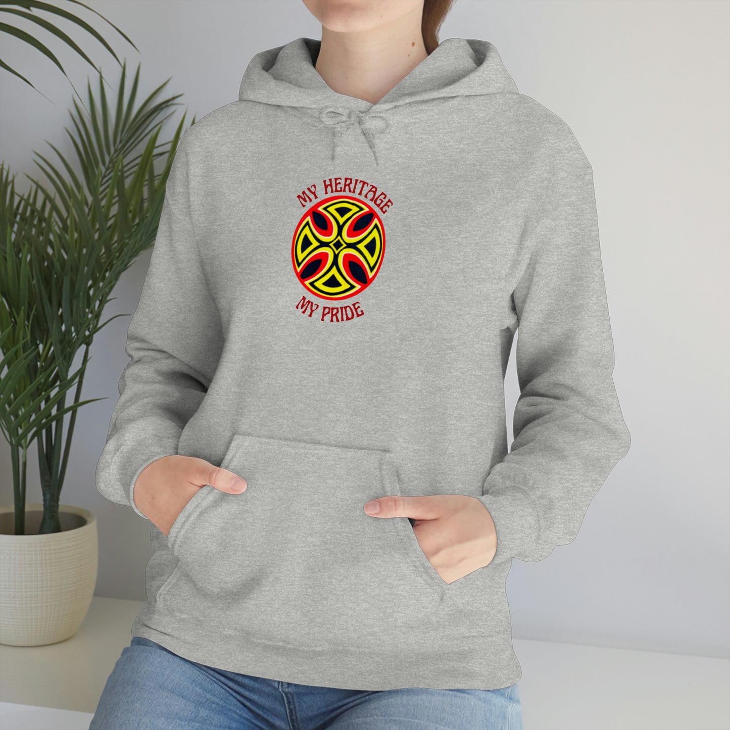 My Heritage My Pride Heavy Blend Hooded Sweatshirt