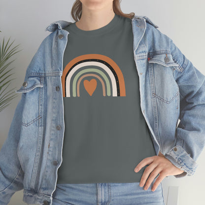 Rainbow Love Heavy Cotton Tee