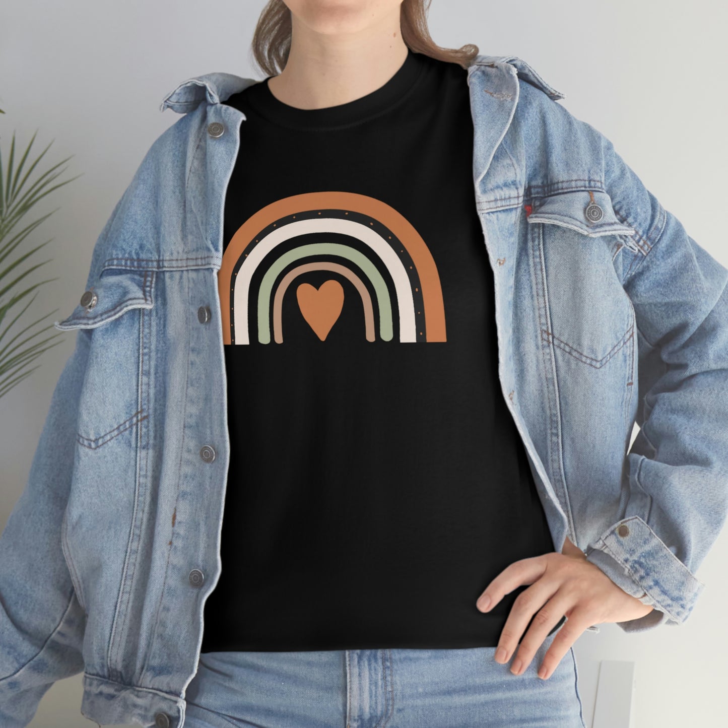 Rainbow Love Heavy Cotton Tee