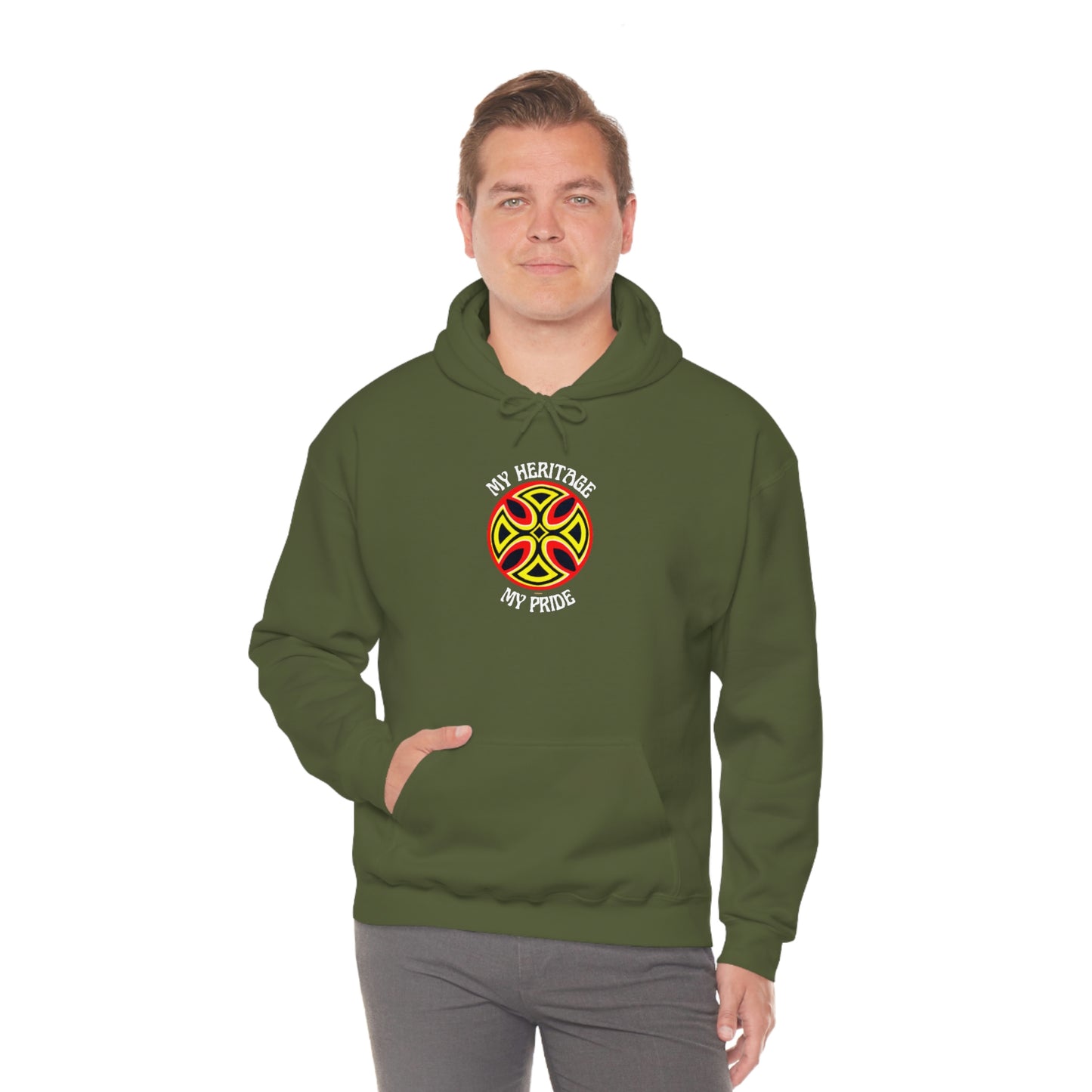 My Heritage My Pride Heavy Blend Hooded Sweatshirt