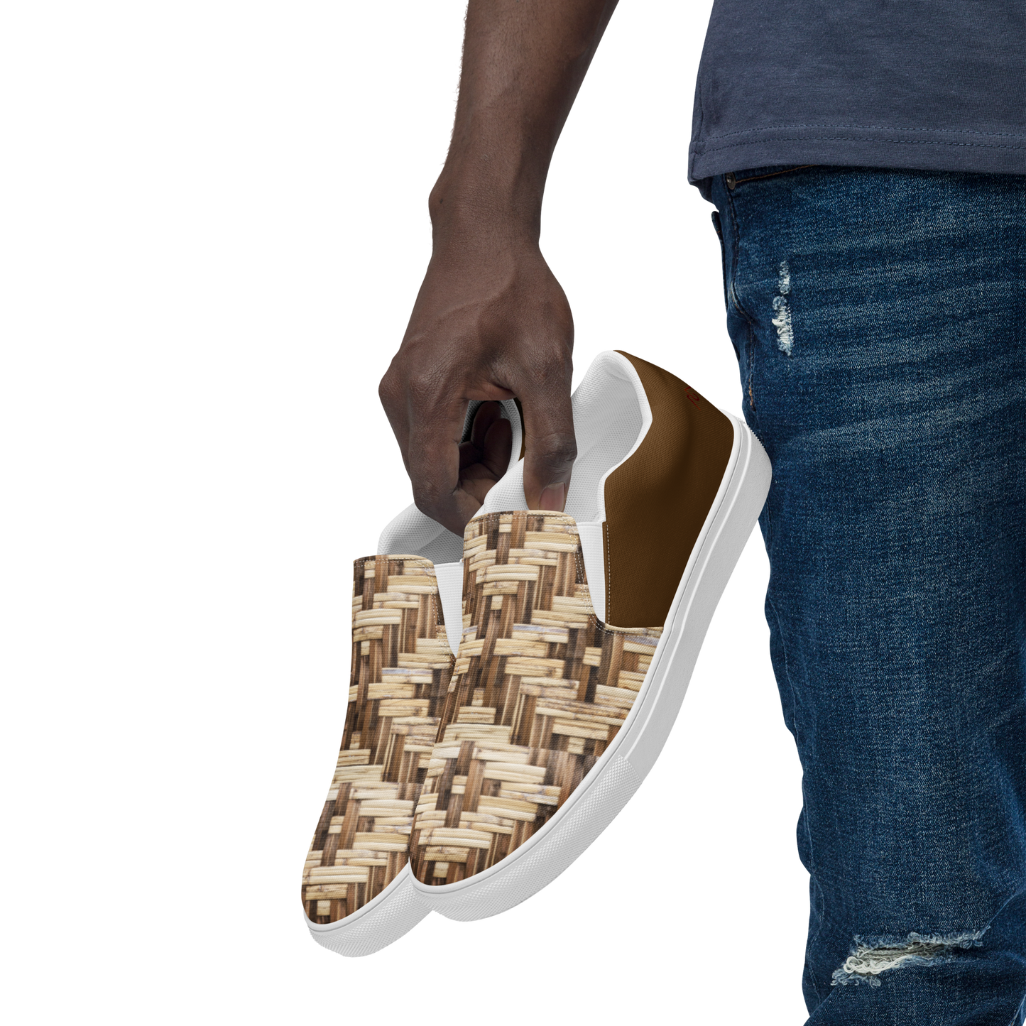 Men’s Bamboo slip-on canvas shoes
