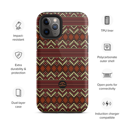 Tough Afro iPhone Case